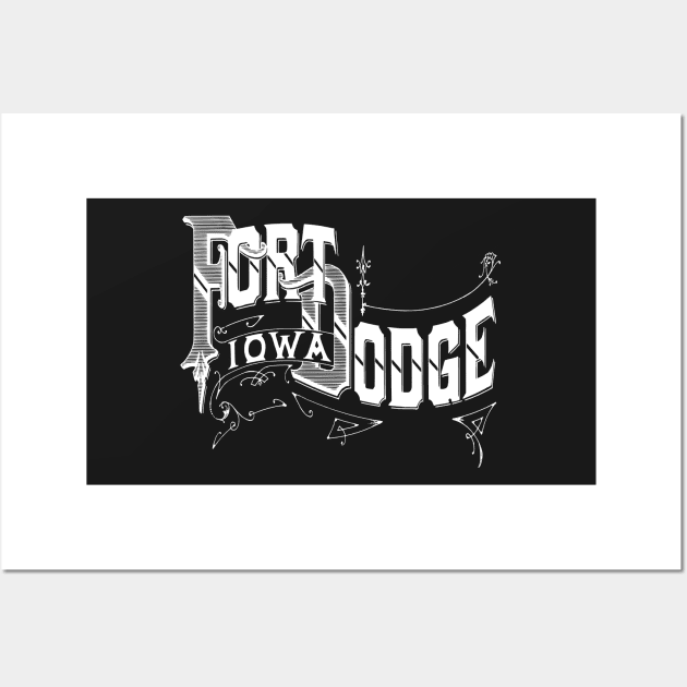 Vintage Fort Dodge, IA Wall Art by DonDota